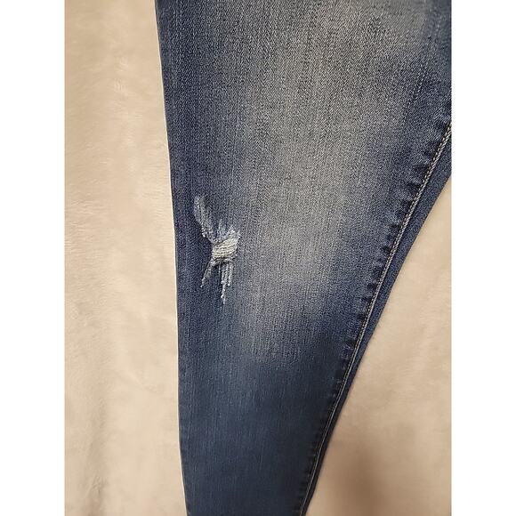 Dittos Distressed Skinny Jeans Country Western Stretch Comfort Utility Size 27 - Picture 5 of 12